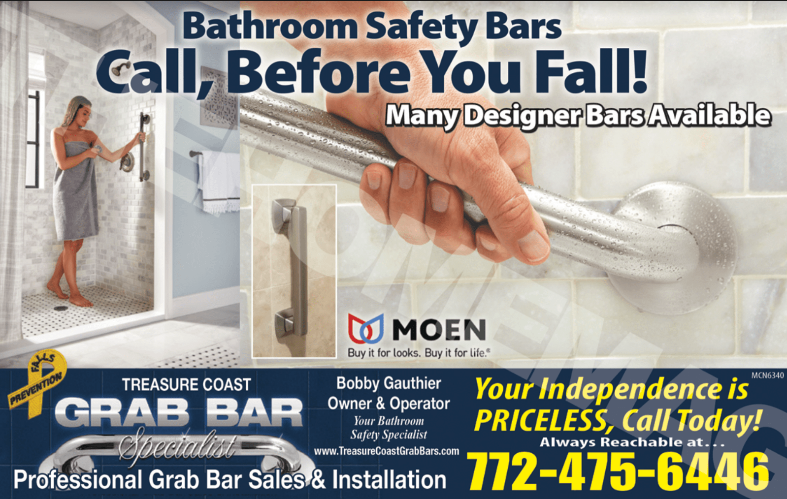 installing grab bars in Stuart